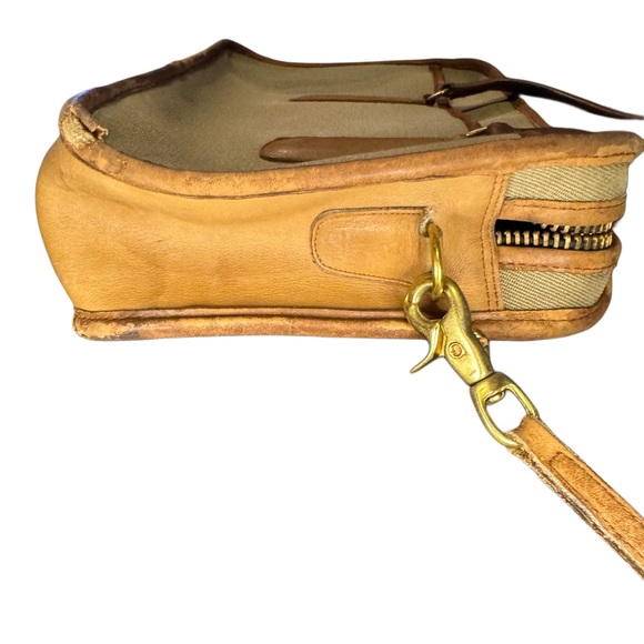 COACH RARE Vintage Coach Skinny Flight Satchel Twill NYC with Hang Tag - Picture 7 of 15